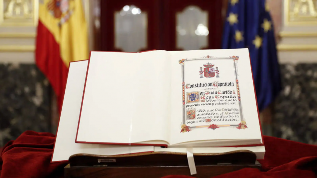 Constitución Española en el Congreso de los Diputados