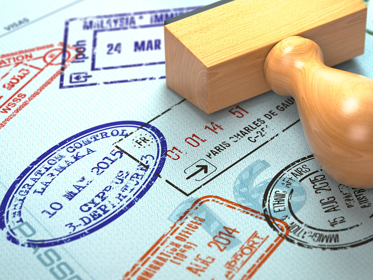 Sellos pasaporte